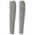 Tăblie de pat cu aripioare gri deschis 203x23x118/128cm catifea GartenMobel Dekor