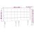 Tăblie de pat cu aripioare gri deschis 203x16x118/128cm catifea GartenMobel Dekor