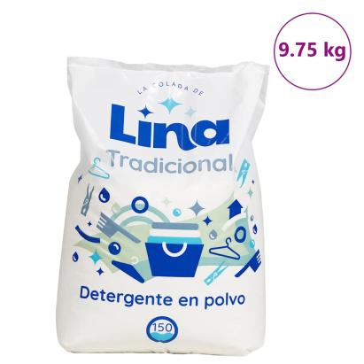 Detergent pudră de spălat, 150 de spălări, 9,75 kg, alb GartenMobel Dekor