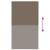 Jaluzea cu role opace cafea 130x230 cm lățime material 126,6 cm GartenMobel Dekor