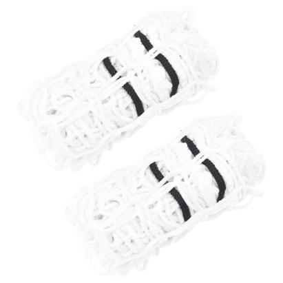 Plase pentru fân, 2 buc, alb, rotunde, 100x100 cm PP GartenMobel Dekor