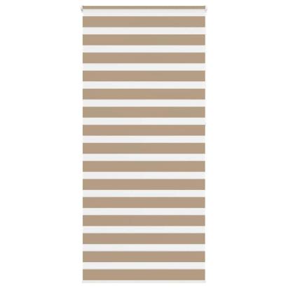 Jaluzea tip zebra 110x230 cm lățime țesătură 105,9 cm poliester GartenMobel Dekor