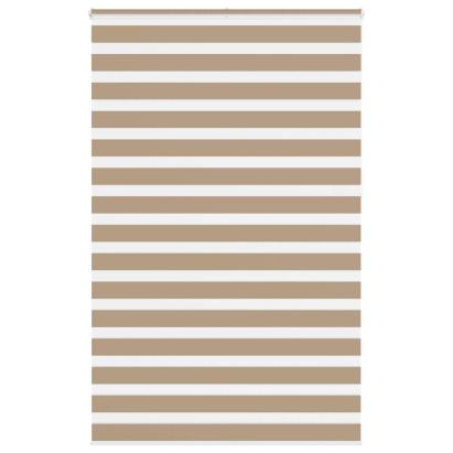 Jaluzea tip zebra 140x230 cm lățime țesătură 135,9 cm poliester GartenMobel Dekor