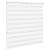 Jaluzea tip zebra alb lățime țesătură 145,9 cm poliester GartenMobel Dekor