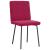 Scaune de bucătărie, 2 buc., roșu vin, catifea GartenMobel Dekor
