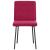 Scaune de bucătărie, 2 buc., roșu vin, catifea GartenMobel Dekor