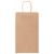Pungi de hârtie 250 buc cu mânere maro 21x11x36 cm GartenMobel Dekor