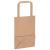 Pungi de hârtie 250 buc cu mânere maro 15x8x21 cm GartenMobel Dekor