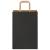 Pungi de hârtie 50 buc cu mânere negre 21x11x31 cm GartenMobel Dekor
