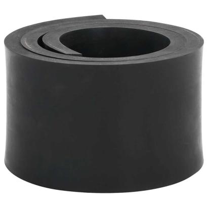 Margine de cauciuc pentru plug de zăpadă negru 80x8x1 cm GartenMobel Dekor