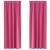 Perdele Opaque cu Inel 2 pcs Roz Aprins 260 x 140 cm Poliester GartenMobel Dekor