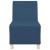 Canapea Scaun fără brațe, albastru, 55 cm, material textil GartenMobel Dekor