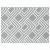 Covor de exterior Geometric ARAKIL Gri și alb 400 × 300 cm GartenMobel Dekor