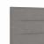 Tăblie cap cu headboard Gri taupe 160 cm Piele artificială GartenMobel Dekor