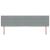 Tăblie cap cu headboard Gri deschis 180 cm Piele artificială GartenMobel Dekor