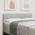 Tăblie cap cu headboard Gri deschis 160 cm Piele artificială GartenMobel Dekor