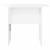 Masă de consolă Alb lucios 93 x 40 x 75 cm Lemn compozit GartenMobel Dekor