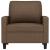 Fotoliu canapea, maro, 60 cm, material textil GartenMobel Dekor