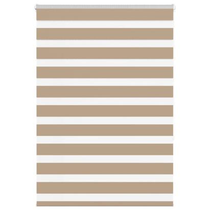 Jaluzea tip zebra 115x150 cm lățime țesătură 110,9 cm poliester GartenMobel Dekor