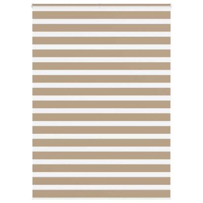 Jaluzea tip zebra 160x200 cm lățime țesătură 155,9 cm poliester GartenMobel Dekor