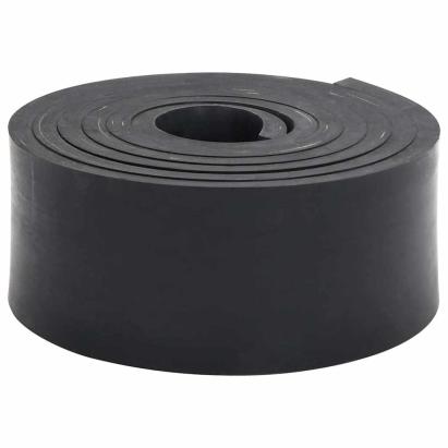 Margine de cauciuc pentru plug de zăpadă negru 250x10x1 cm GartenMobel Dekor