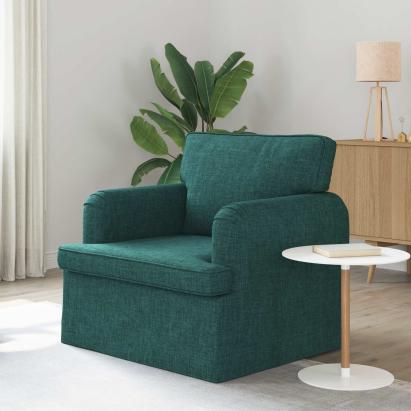 Canapea Verde închis 142 x 80 x 85 cm Metal GartenMobel Dekor