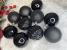 Set globuri de Craciun, 20 bucati, 5 modele, 6cm, negru Household NewTrend