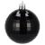 Set globuri de Craciun, 20 bucati, 5 modele, 6cm, negru Household NewTrend
