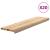 Trepte scari 20 buc Stejar masiv netratat 100x25x2 cm GartenMobel Dekor