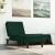Șezlong, verde închis, catifea GartenMobel Dekor