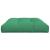 Pernă pentru paleți, verde, 120x80x12 cm, textil GartenMobel Dekor