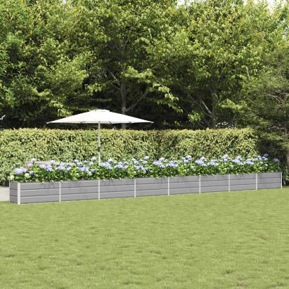 Jardinieră Gri deschis 480 x 50 x 45 cm Oțel Galvanizat GartenMobel Dekor