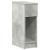 Noptiere cu sertar 2 buc gri beton 20x36x60 cm GartenMobel Dekor