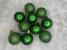 Set globuri de Craciun, 20 bucati, 3 modele, 4cm, verde Household NewTrend