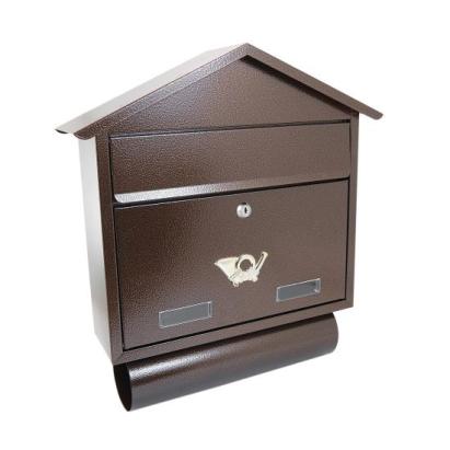 Cutie postala, cu loc pentru ziar, cupru, format C4, 43x12x48 cm, Damech GartenVIP DiyLine