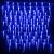 Luminițe de Crăciun țurțuri 200 LED-uri albastru 20 m PVC acril GartenMobel Dekor