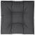 Pernă pentru paleți, negru, 80x80x12 cm, material textil GartenMobel Dekor