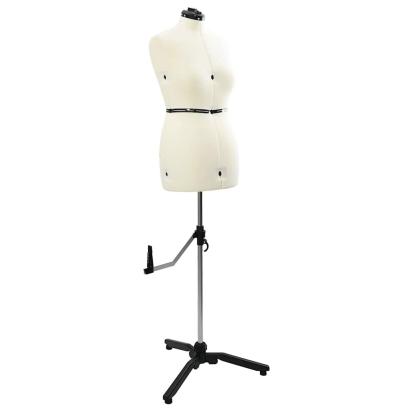 Formă Rochie Ajustabilă pentru Femei Crem m Catifea GartenMobel Dekor