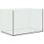 Acvariu cu depozitare Transparent 40 x 25 x 25 cm Sticlă GartenMobel Dekor