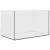 Acvariu cu depozitare Transparent 50 x 30 x 30 cm Sticlă GartenMobel Dekor