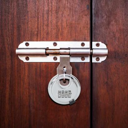 Lacăte disc cu chei 12 pcs Argintiu 7 x 2.3 x 7 cm GartenMobel Dekor