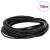 Cord din Piele Negru Ø3 mm x 10 m Piele GartenMobel Dekor