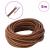 Cord din Piele Maro deschis Ø4 mm x 5 m Piele GartenMobel Dekor
