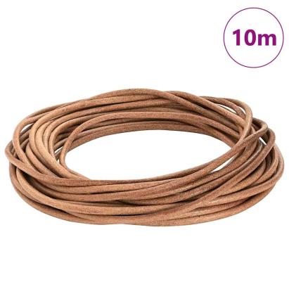 Cord din Piele Maro Ø5 mm x 10 m Piele GartenMobel Dekor