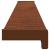 Prag de fereastră Lemn Maro 140 x 10 x 4,5 cm GartenMobel Dekor