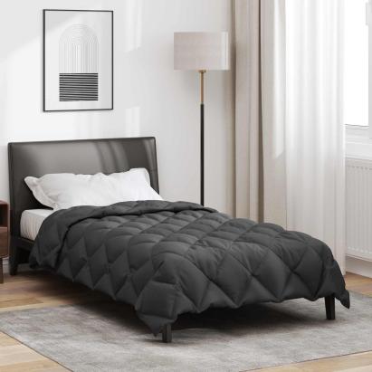 Duvet de iarnă Antracit 220 x 140 cm Microfibră GartenMobel Dekor