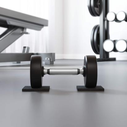 Pad de Cauciuc Negru Cauciuc GartenMobel Dekor