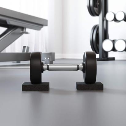 Pad de Cauciuc Negru Cauciuc GartenMobel Dekor