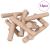 Doweluri din lemn 12 pcs Maro Ø6 x 40 mm Lemn masiv GartenMobel Dekor