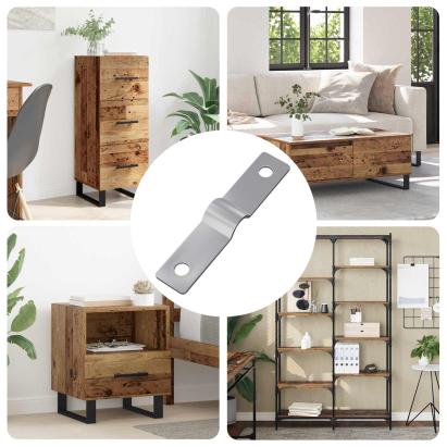 Placă de Impact 12 pcs Argintiu 50 x 10 x 1,2 mm Fier GartenMobel Dekor